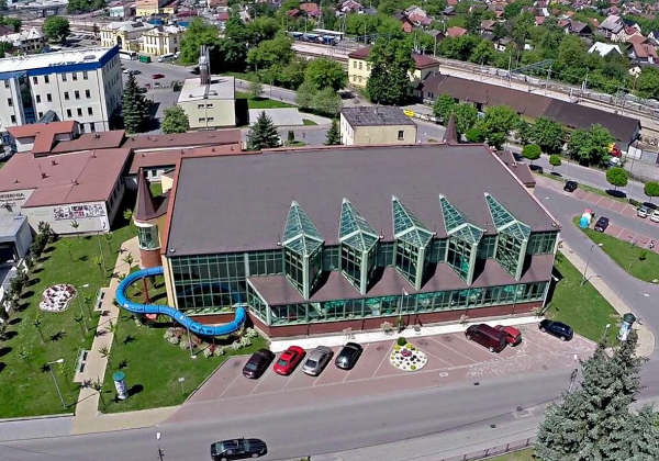 Basen Bochnia z lotu ptaka